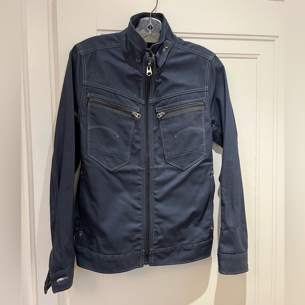 G-Star Dark Blue Raw Denim jacket